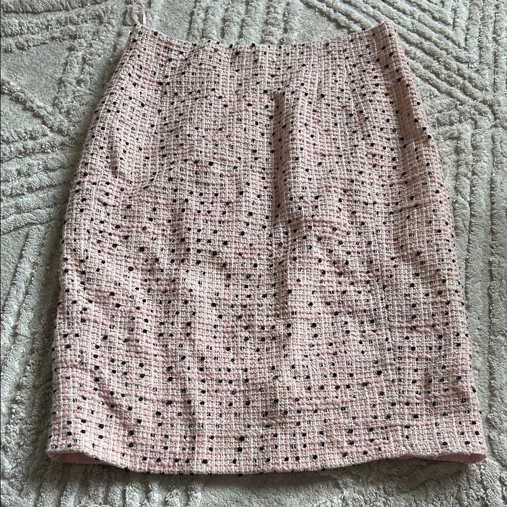Moschino Pink Tweed Skirt